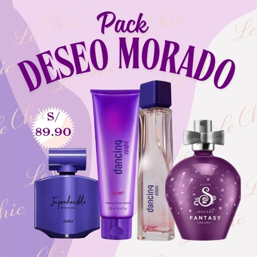 PACK DESEO MORADO