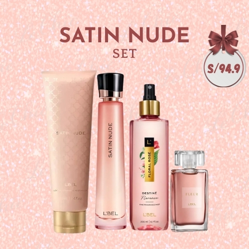 SET SATIN NUDE