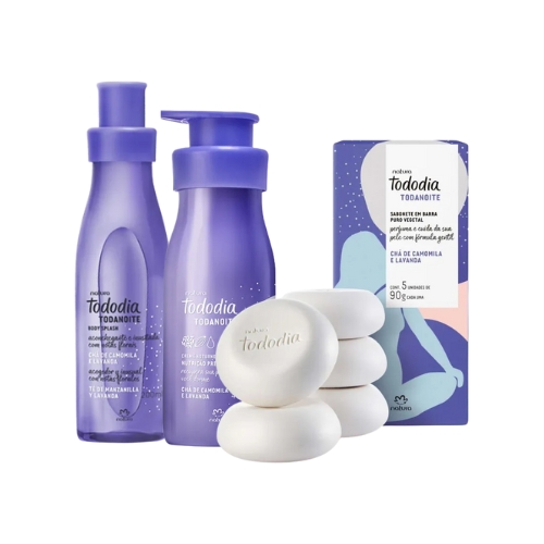 SET MANZANILLA Y LAVANDA 