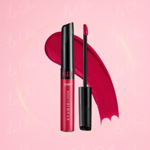 VIBES OF RED LABIAL LIQUIDO MATTE STUDIO LOOK