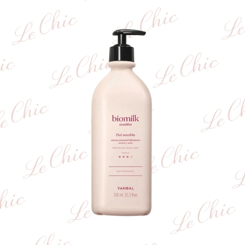 BIOMILK CREMA CORPORAL SENSITIVE AVENA Y UREA, 750 ML