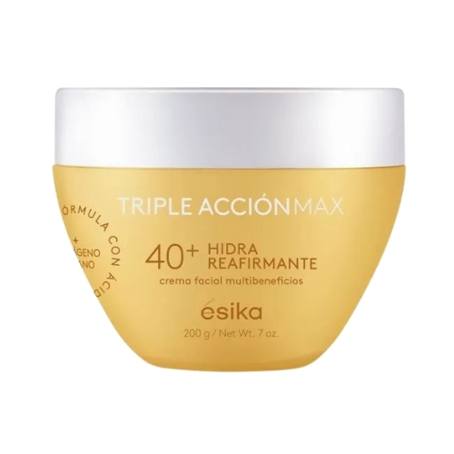 CREMA FACIAL 40+ 200 g TRIPLE ACCIÓN MAX