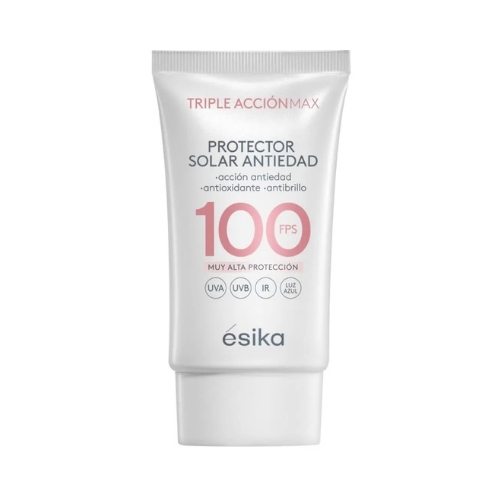 PROTECTOR SOLAR FACIAL ANTIEDAD FPS 100 TRIPLE ACCIÓN MAX