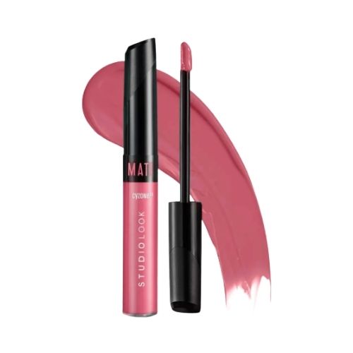 LABIAL LIQUIDO MATTE ROSEMARY STUDIO LOOK 