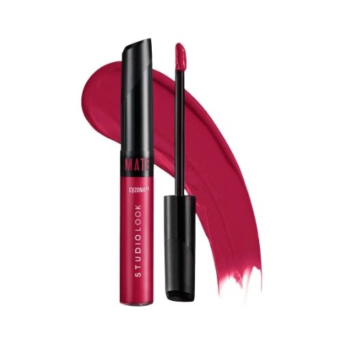 LABIAL LIQUIDO MATTE VIBES OF RED  STUDIO LOOK 
