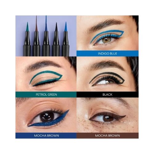 DELINEADOR LÍQUIDO PARA OJOS PUNTA INDIGO BLUE STUDIO LOOK