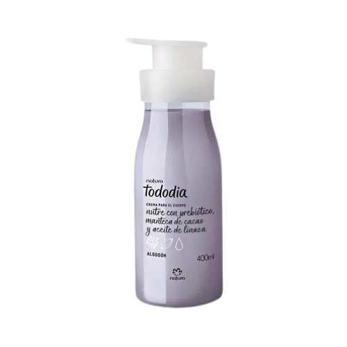 CREMA CORPORAL TODODIA ALGODÓN, 400ML