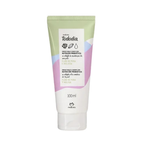 CREMA CORPORAL TODODIA FLOR DE PERA Y MELISSA, 100ML