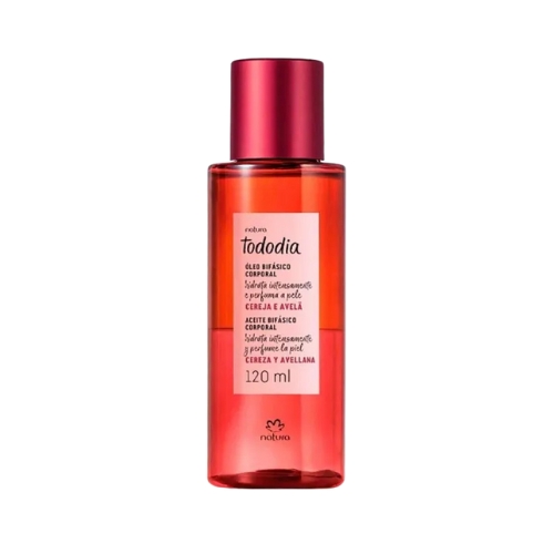 ACEITE BIFÁSICO TODODIA CEREZA Y AVELLANA, 120ML