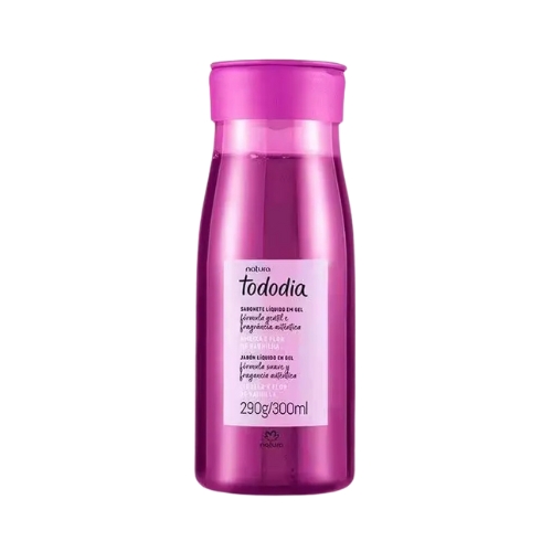 JABÓN LÍQUIDO EN GEL TODODIA CIRUELA Y FLOR DE VAINILLA, 300ML