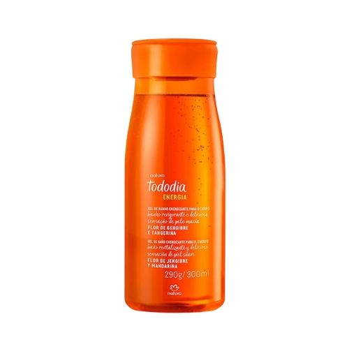 JABÓN LÍQUIDO EN GEL TODODIA FLOR DE JENGIBRE Y MANDARINA, 200ML