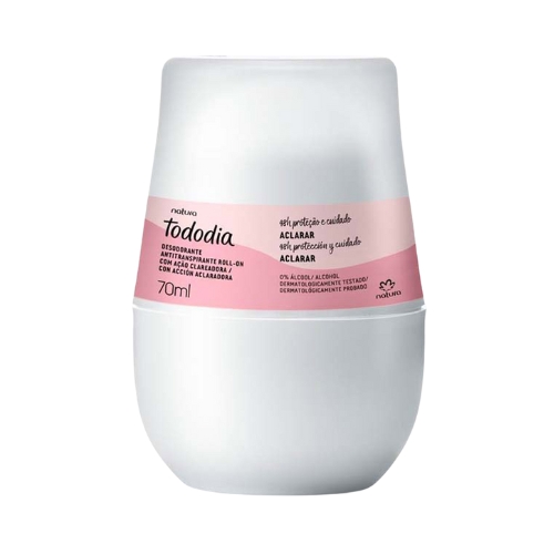 DESODORANTE ANTITRASPIRANTE ROLL-ON TODODIA ACLARADOR, 70ML