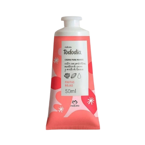 CREMA PARA MANOS TODODIA FRUTOS ROJOS, 50ML