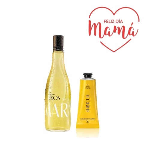 KIT EKOS MARACUYA EAU DE TOILETTE 150 ML + CREMA DE MANOS 75 G