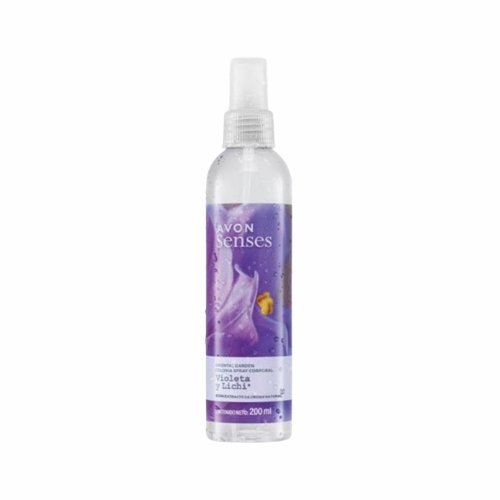 AVON SENS VIOLETA Y LICHI COLONIA SPRAY, 200 ML