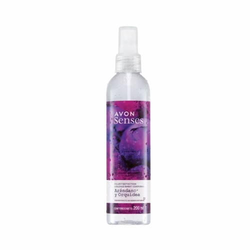 AVON SENS ARÁNDANO Y ORQUÍDEA COLONIA SPRAY, 200 ML
