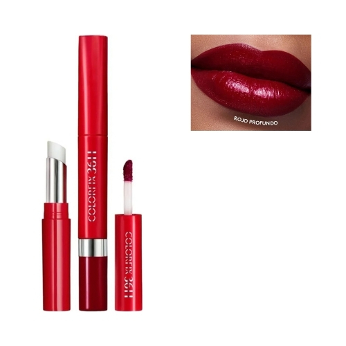LABIAL COLORFIX LÍQUIDO DUO TATTO ROJO PROFUNDO