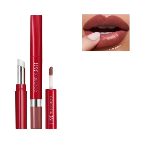 LABIAL COLORFIX LÍQUIDO DUO TATTO ROSA DREAM