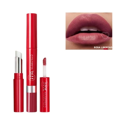 LABIAL COLORFIX LÍQUIDO DUO TATTO ROSA LIBERTAD