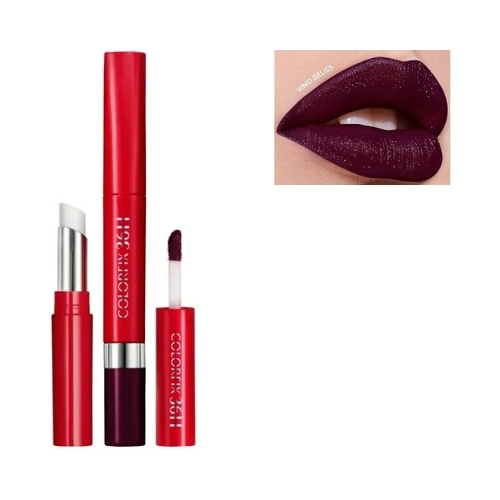 LABIAL COLORFIX LÍQUIDO DUO TATTO VINO DELIS