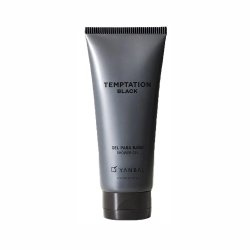 TEMTATION BLACK GEL PARA BAÑO, 100 ML