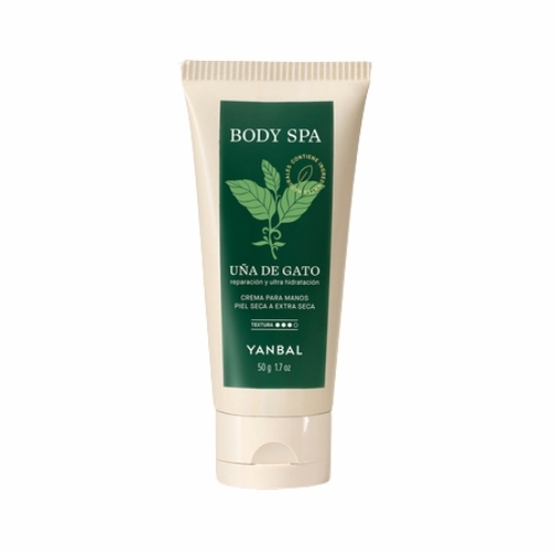 BODY SPA UÑA DE GATO CREMA PARA MANOS, 50 G