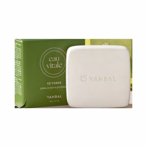 EAU DE VITALE TE VERDE JABÓN EN BARRA PERFUMADO, 90 G