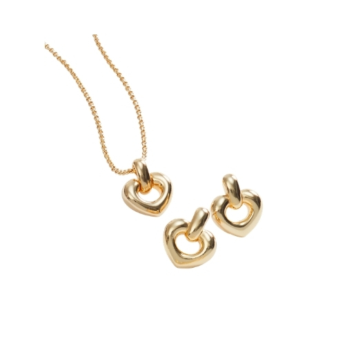 AMOR BLON COLLAR + ARETES