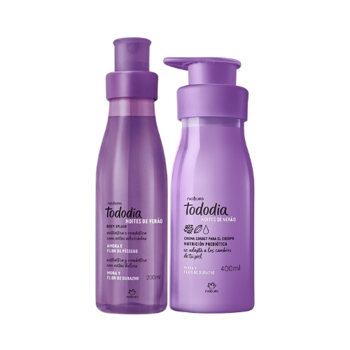 BODY MORA Y FLOR DE DURAZNO 200 ML + CREMA CORPORAL 400 ML