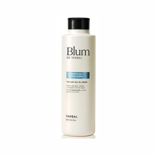 SHAMPOO BLUM CONTROL DE CASPA 2 EN 1, 300 ML