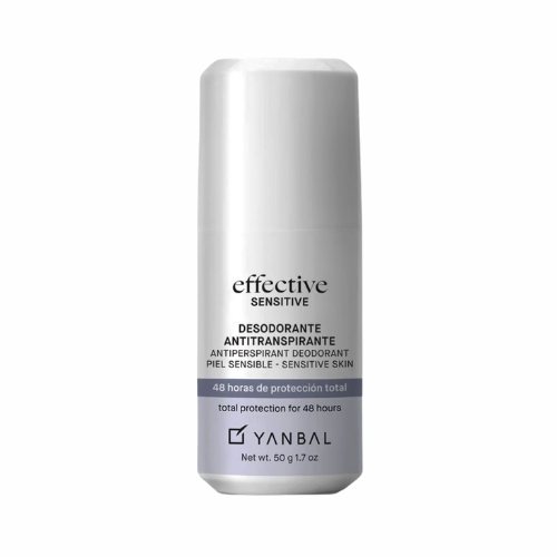 DESODORANTE ROLL ON EFFECTIVE SENSITIVE, 50 G