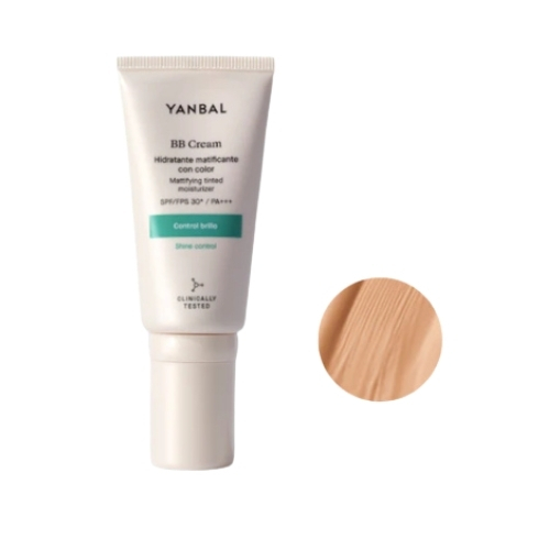 BB CREAM HIDRATANTE MATIFICANTE CON COLOR MEDIANO SPF 30