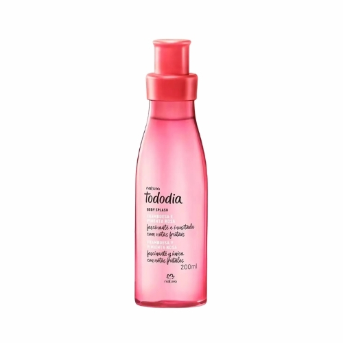BODY SPLASH TODODIA FRAMBUESA Y PIMIENTA ROSA, 200ML