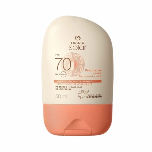 PROTECTOR SOLAR FACIAL 70 FPS PIEL NORMAL A SECA, 50 ML
