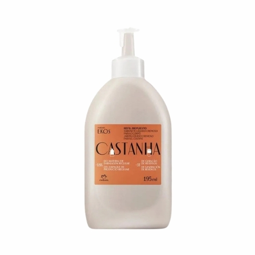 REPUESTO JABÓN LÍQUIDO PARA CUERPO CASTAÑA, 200 ML