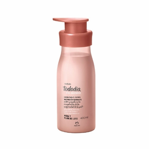 CREMA CORPORAL TODODIA PERA Y FLOR DE LOTO, 400ML