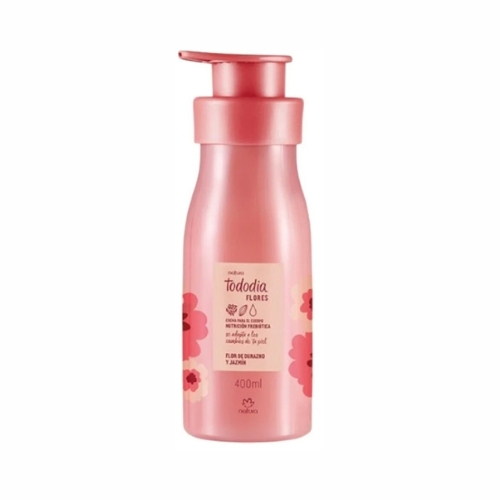 CREMA CORPORAL TODODIA JAZMÍN Y FLOR DE DURAZNO, 400ML