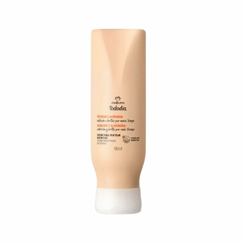CREMA DE PEINAR NUTRITIVO PARA EL CABELLO TODODIA DURAZNO Y ALMENDRA, 300ML