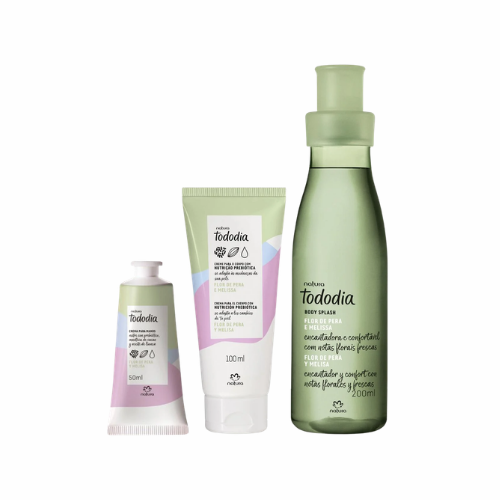 FLOR DE PERA Y MELISSA SPLASH 200 ML + CREMA 100 ML, CREMA DE MANOS 50 ML