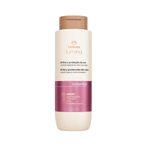 SHAMPOO LUMINA BRILLO Y PROTECCIÓN DE COLOR, 300 ML