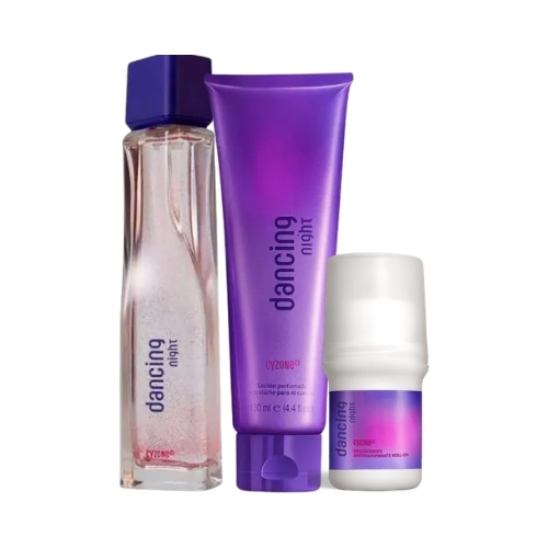 DANCING NIGHT 90 ML + CREMA 130ML + DESODORANTE ROLL-ON