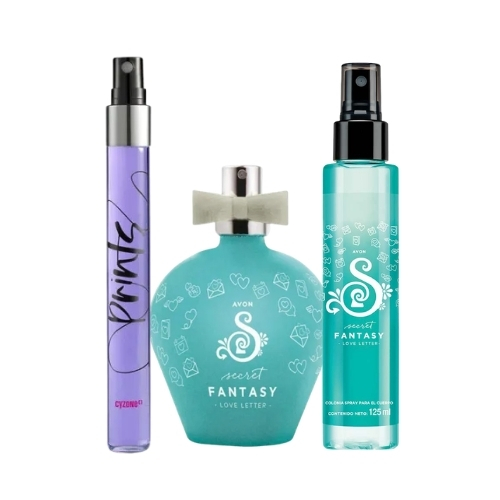 PRINTS + FANTASY LOVE LETTER 50 ML + COLONIA 125 ML