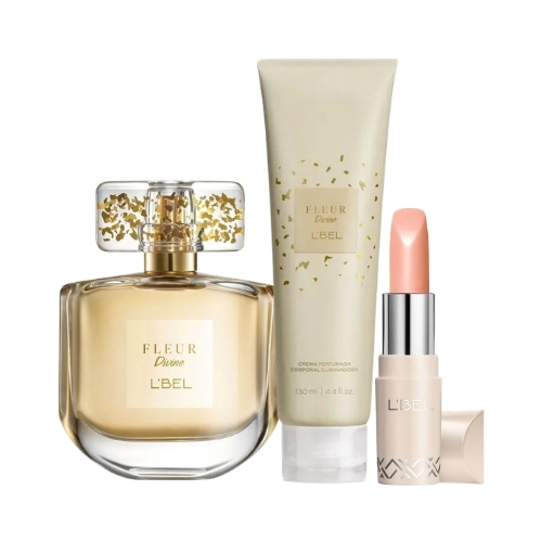 FLEUR DIVINE + CREMA 130ML + BÁLSAMO HIDRATANTE TRASLUCIDO