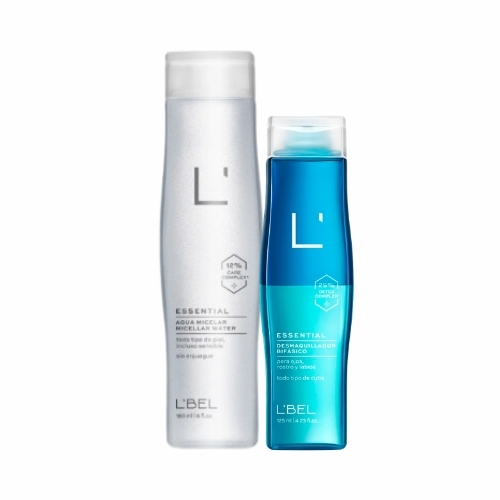 AGUA MICELAR 180ML + DESMAQUILANTE BIFÁSICO 125ML