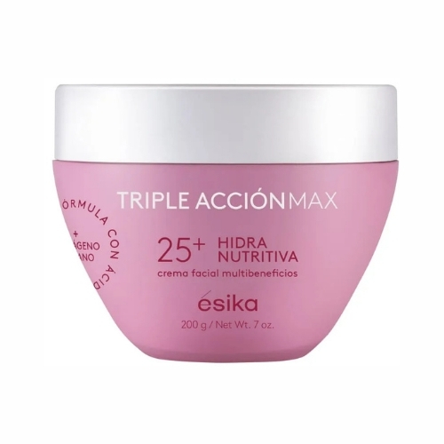 CREMA FACIAL 25+ 200 g TRIPLE ACCIÓN MAX