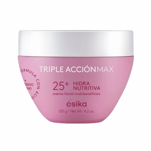 CREMA FACIAL 25+ 120 g TRIPLE ACCIÓN MAX